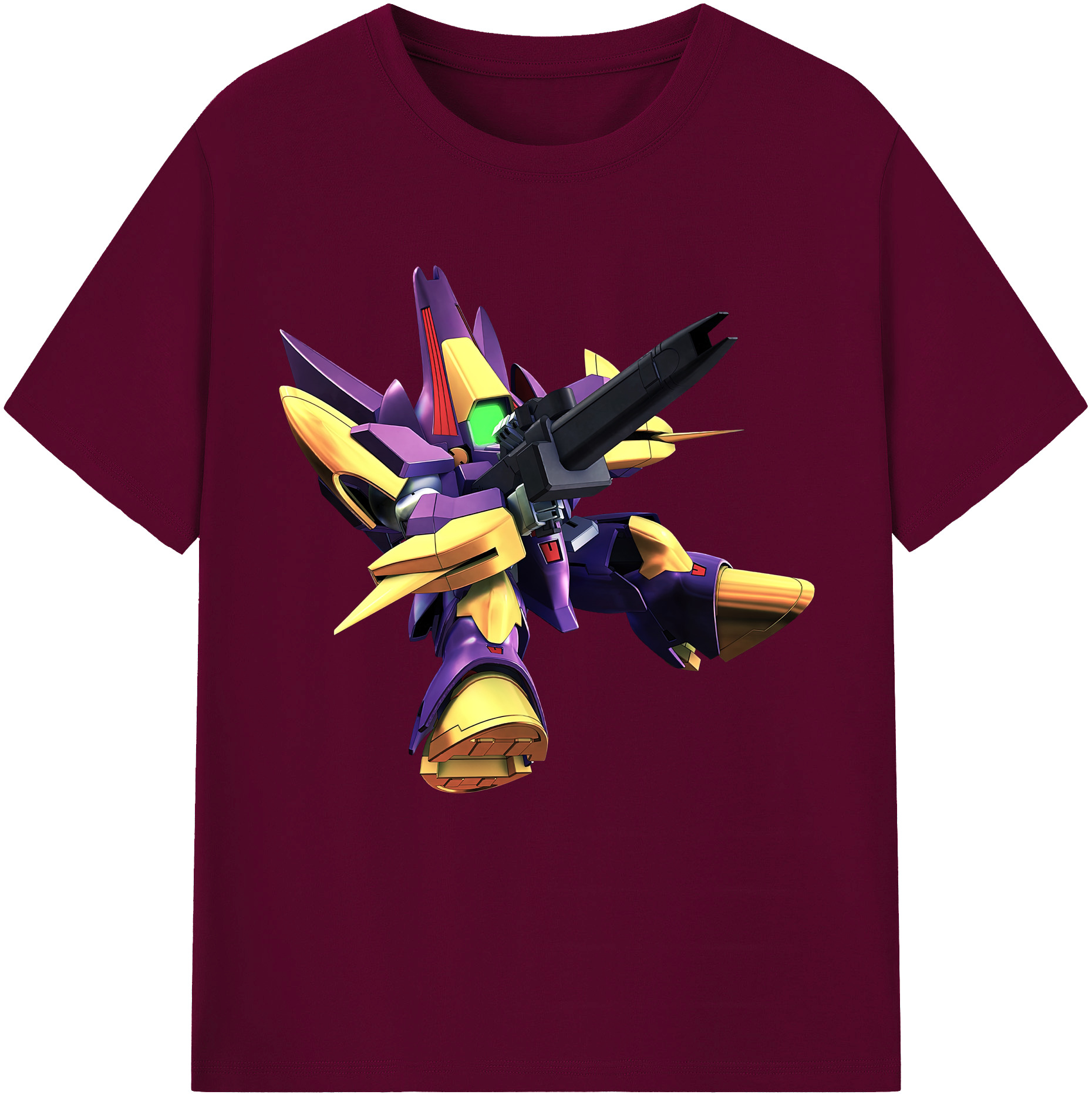 （画像用） 機動戦士ガンダム Mobile Suit Gundam レディースカジュアルプリントTシャツ（綿100％）